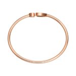 Bransoletka z diamentem Chopard Happy Hearts Golden Hearts James Bond 007 różowe złoto 003