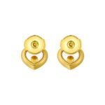 Kolczyki z diamentami Chopard Happy Diamonds Icons żółte złoto 005