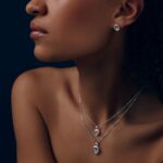 Naszyjnik Chopard Happy Diamonds Icons białe złoto z diamentem 005