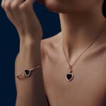 Wisiorek Chopard Happy Hearts złoty 006