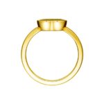 Złoty Pierścionek Happy Diamonds Icons z Diamentem 003