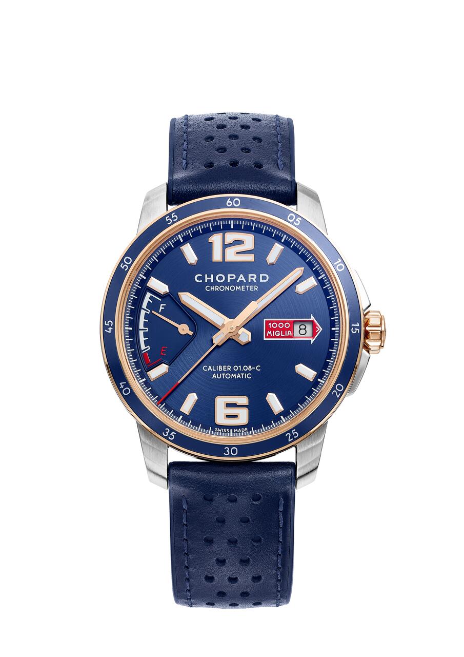 Zegarek Mille Miglia GTS Azzurro Power Control niebieski Dobra