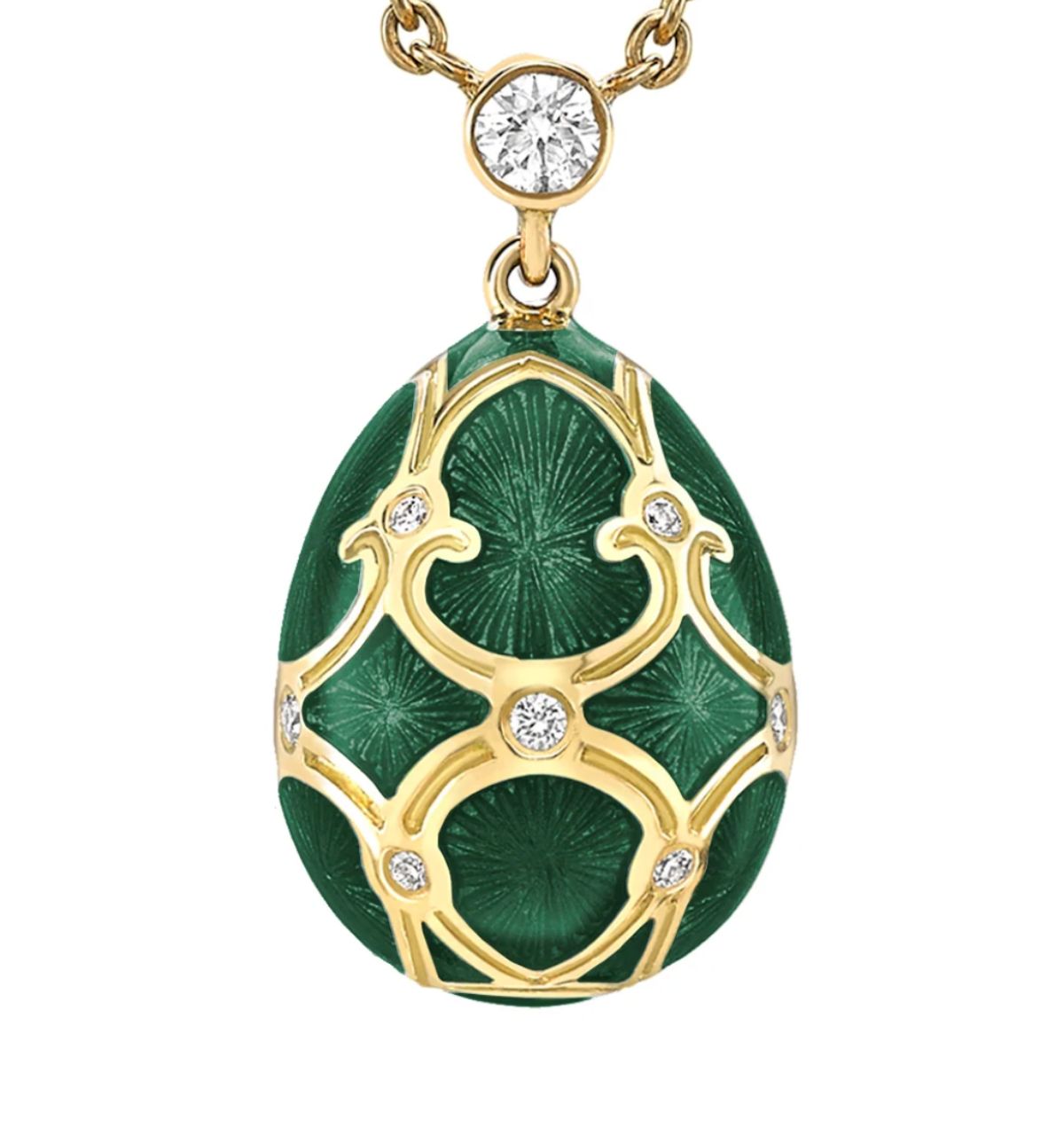 Naszyjnik-jajko-Fabergé-Heritage-Green-Guilloché-Enamel-Petite-Egg-Pendant-Plucinski-2