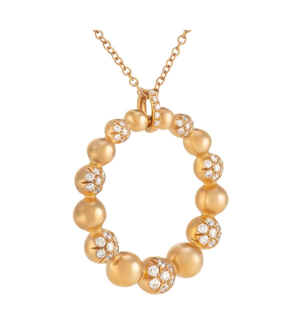 Naszyjnik-Bubbles-z-diamentami-rose-gold-Rota-e-Rota-Plucinski-3