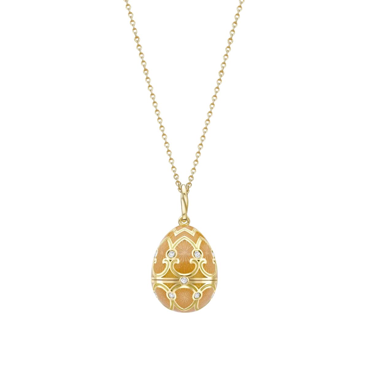 Naszyjnik-jajko-Fabergé-Heritage-Guilloché-Enamel-Bee-Surprise-Locket-2
