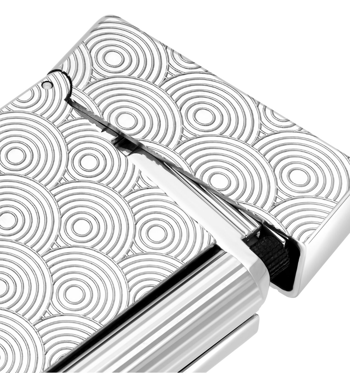 Zapalniczka-S.T.-Dupont-Initial-Guilloche-Cinatic-Silver-Plucinski-2