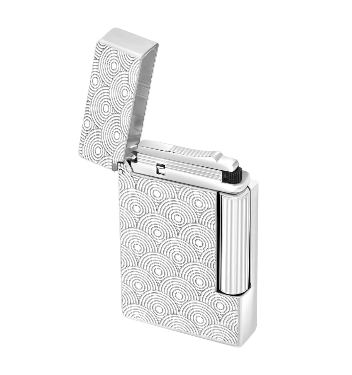 Zapalniczka-S.T.-Dupont-Initial-Guilloche-Cinatic-Silver-Plucinski-3