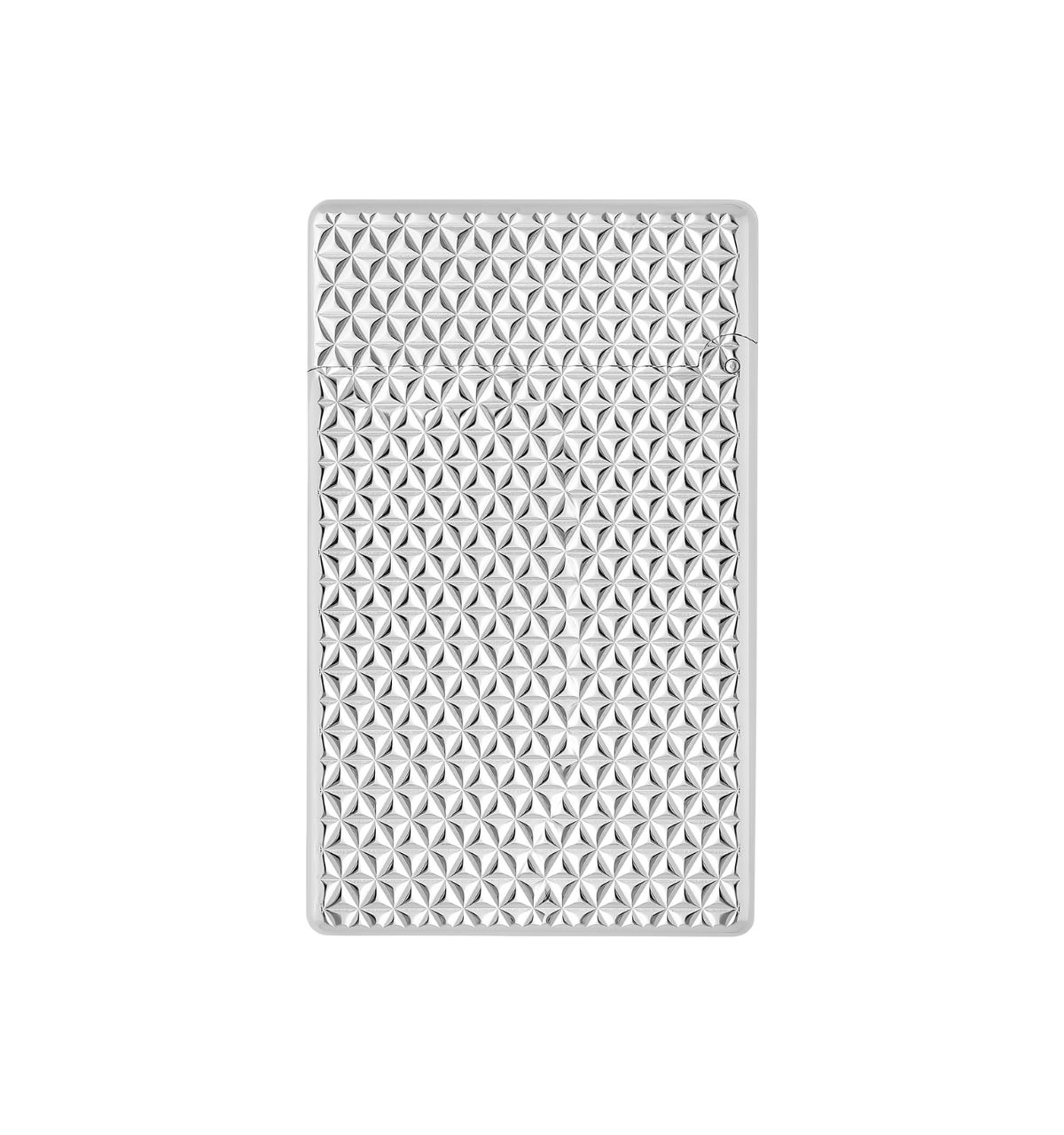 Zapalniczka-S.T.-Dupont-Initial-Guilloche-Diamond-Head-Silver-Plucinski-5