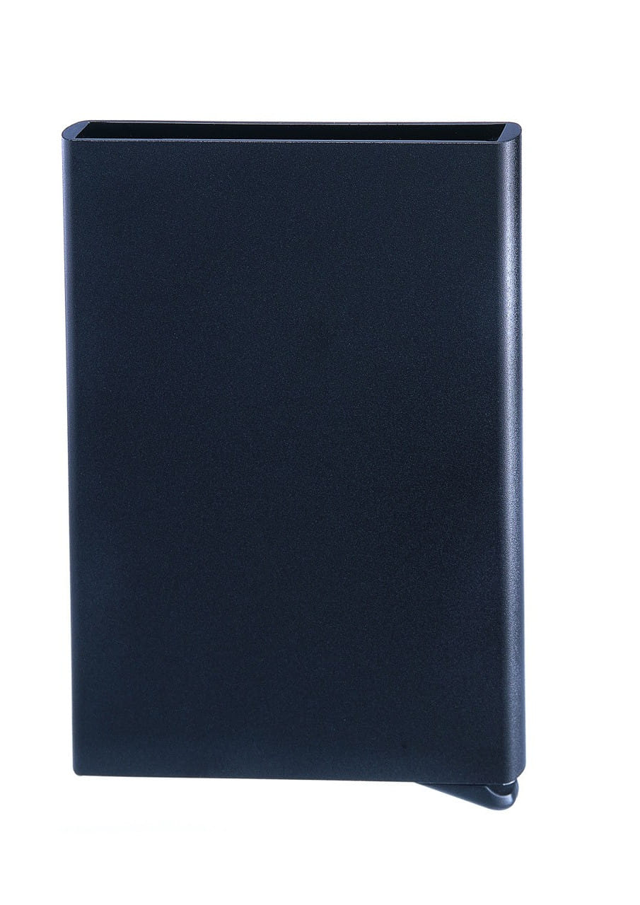 Etui na karty Leanschi Tech-Wallet V2 Signature Aluminium Black - obrazek 4