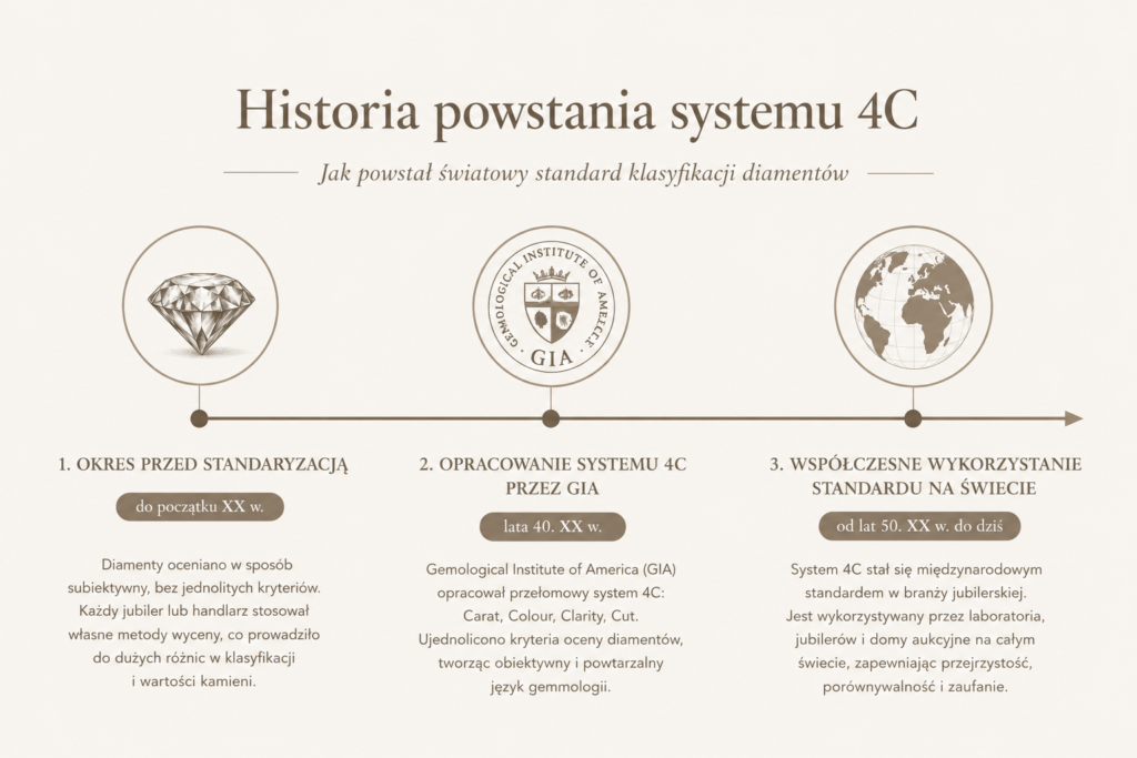 System 4C diamentów – kompletny przewodnik po ocenie jakości diamentów
