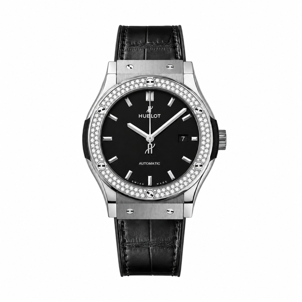 Hublot Classic Fusion Titanium Diamonds